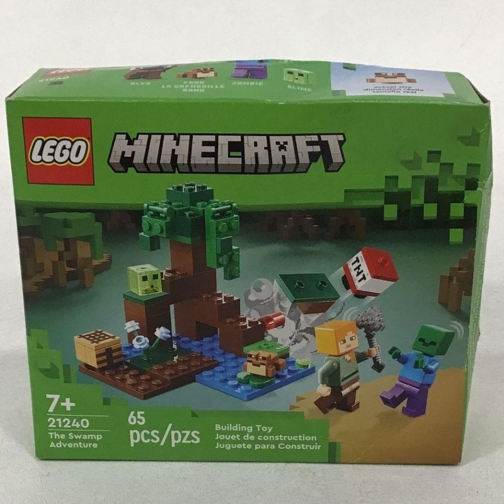 NEW  RETIRED  LEGO Minecraft: The Swamp Adventure (21240)